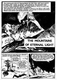 Johnny Galaxy and the Space Patrol (Colour Comics, 1966 series) #1 — The Mountains of Eternal Light (page 1)