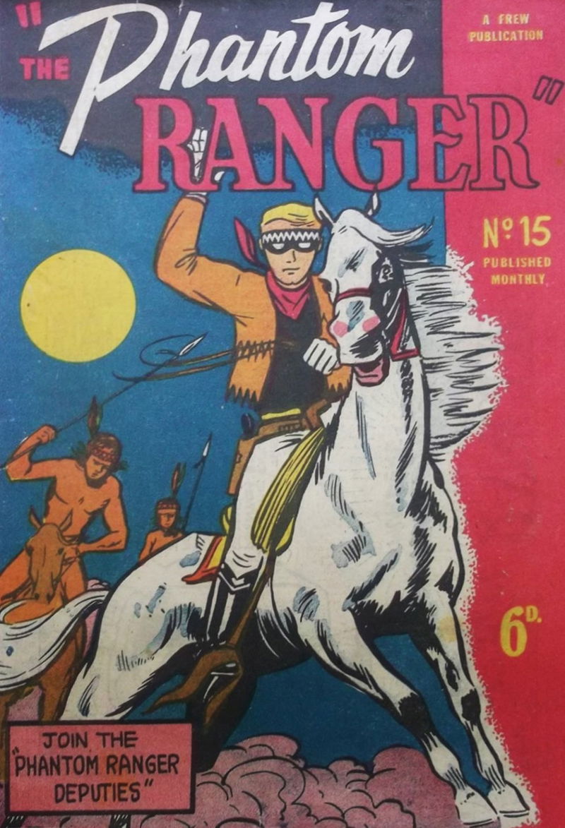 The Phantom Ranger (Western Promotions, 1950 series) #15 (December 1950)