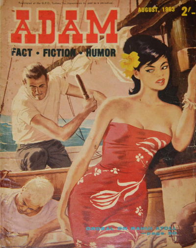 Adam (Adam, 1946 series) v35#3 (August 1963)