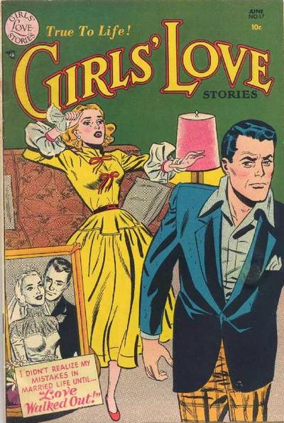 Girls' Love Stories (DC, 1949 series) #17 (May-June 1952)