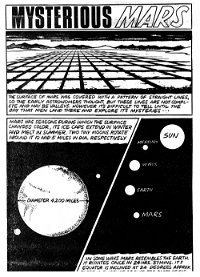 Johnny Galaxy and the Space Patrol (Colour Comics, 1966 series) #1 — Mysterious Mars (page 1)