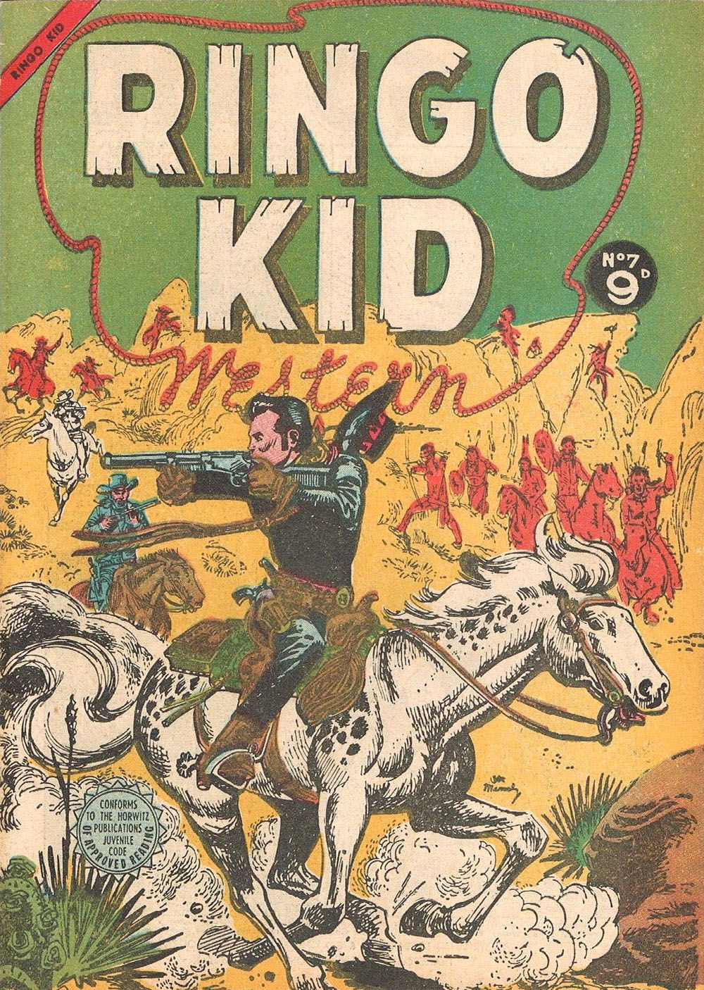 Ringo Kid (Horwitz, 1955 series) #7 — Ringo Kid Western ([March 1956?])