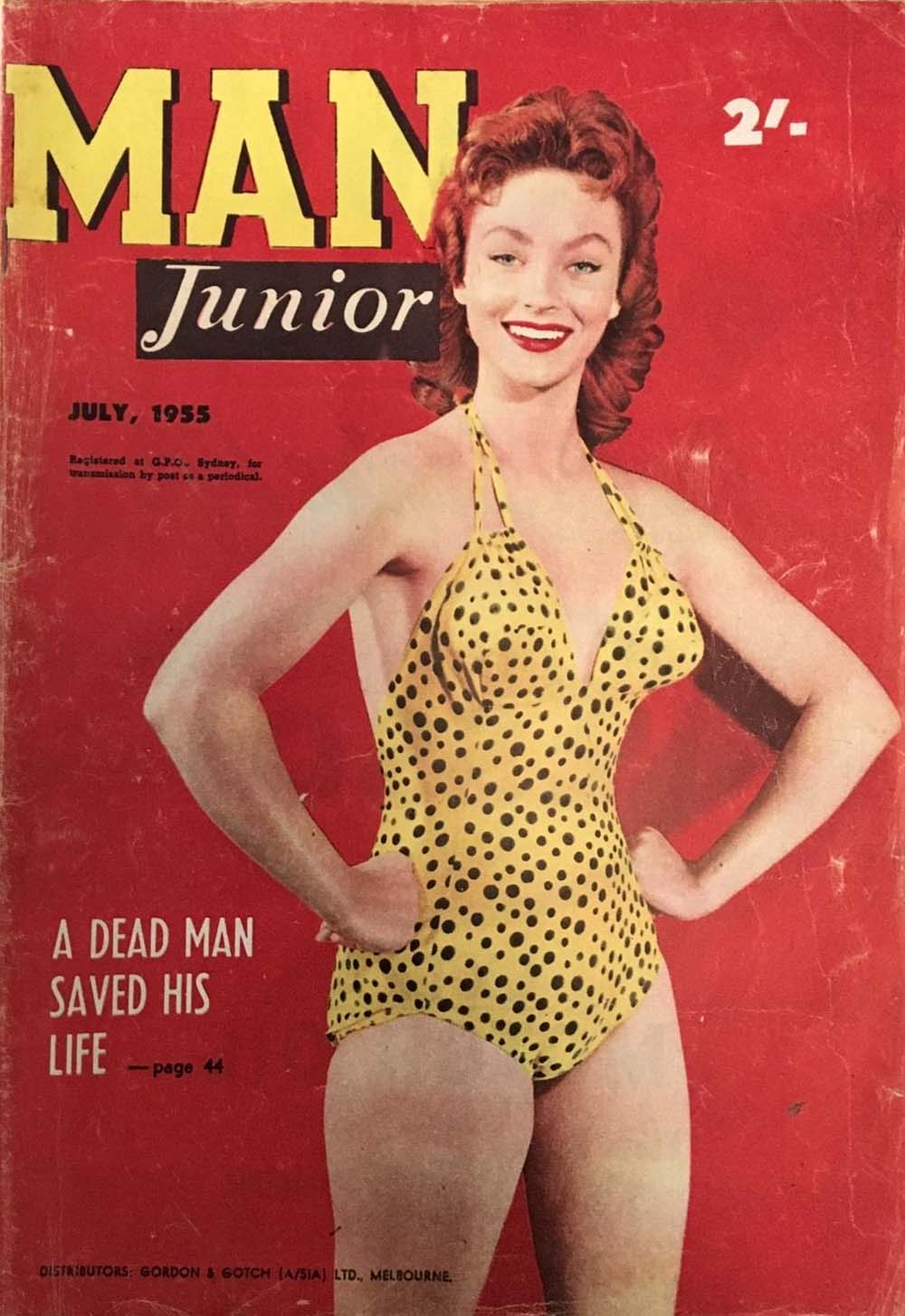 Man Junior (Man Jr, 1954 series) v3#5 (July 1955)