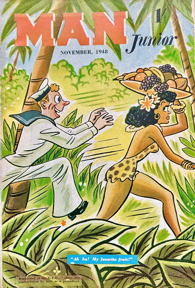 Man Junior (KG Murray, 1937 series) v17#4 (November 1948)