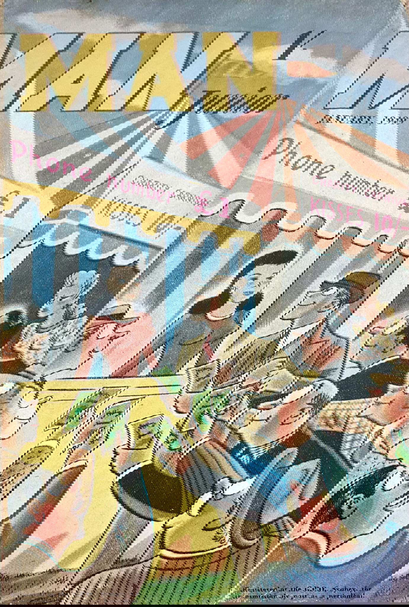 Man Junior (KG Murray, 1937 series) v17#6 (January 1949)