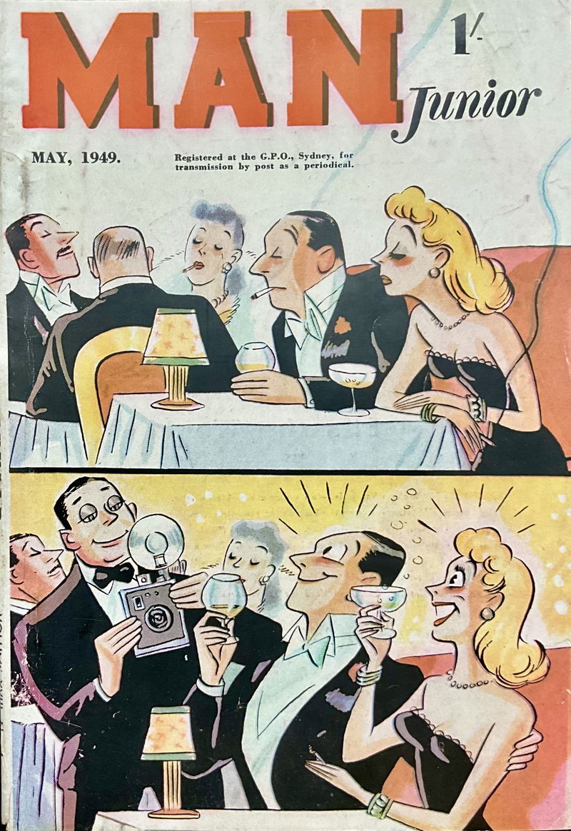 Man Junior (KG Murray, 1937 series) v18#4 (May 1949)