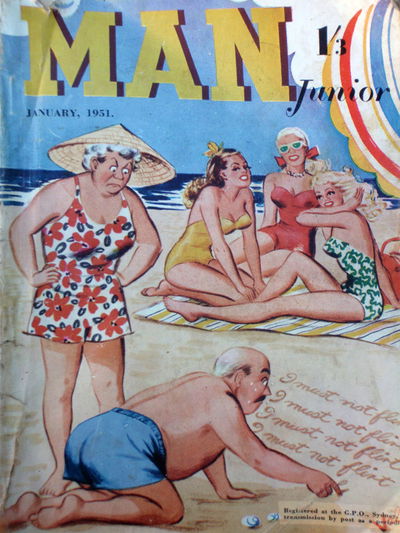 Man Junior (Man Jr, 1949 series) v21#5 January 1951