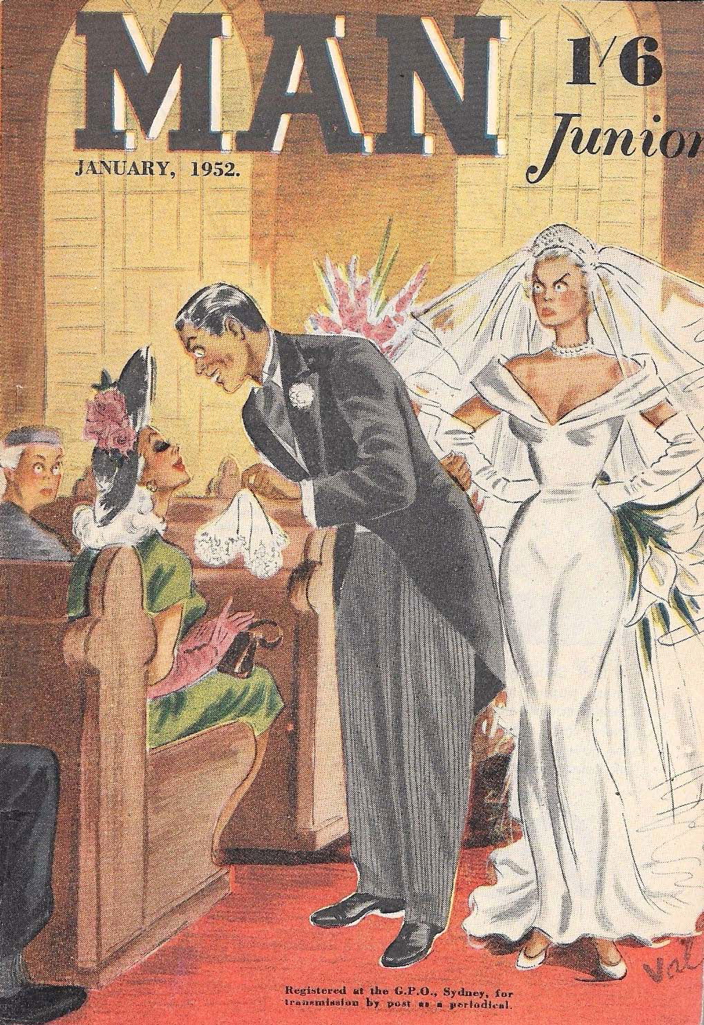 Man Junior (Man Jr, 1949 series) v23#5 (January 1952)