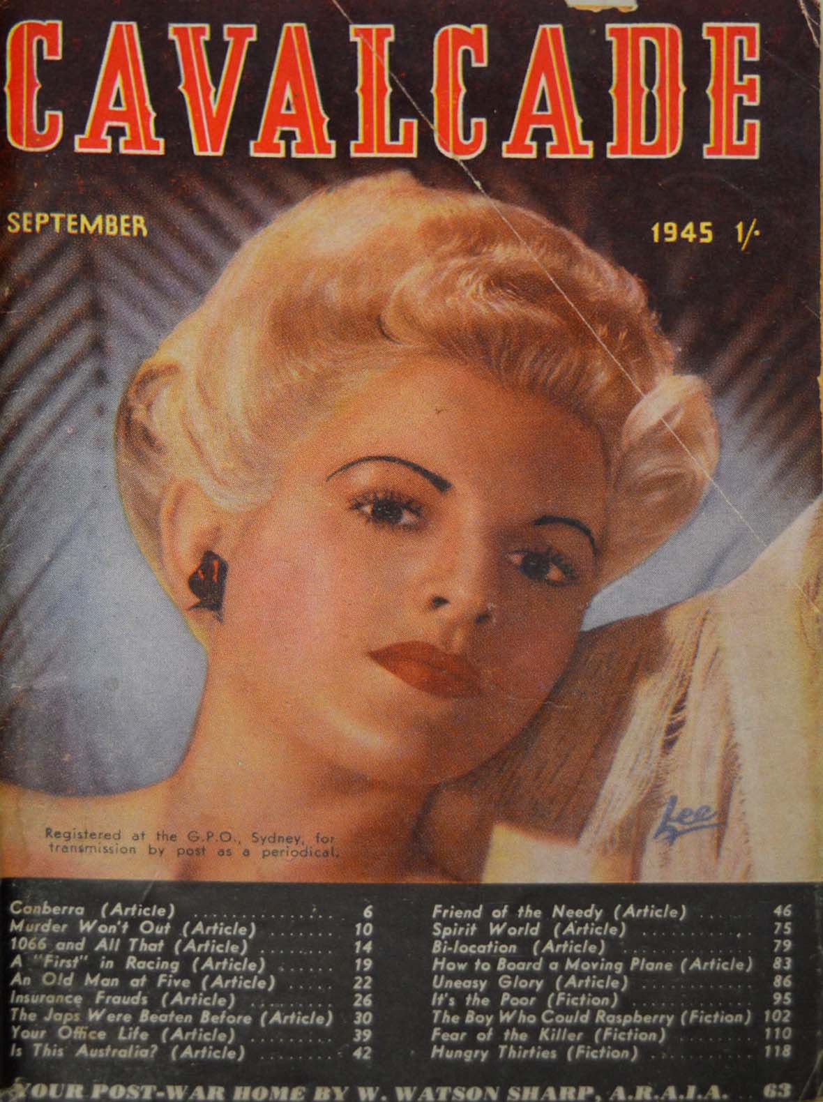 Cavalcade (KGM, 1944 series) v2#3 (September 1945)