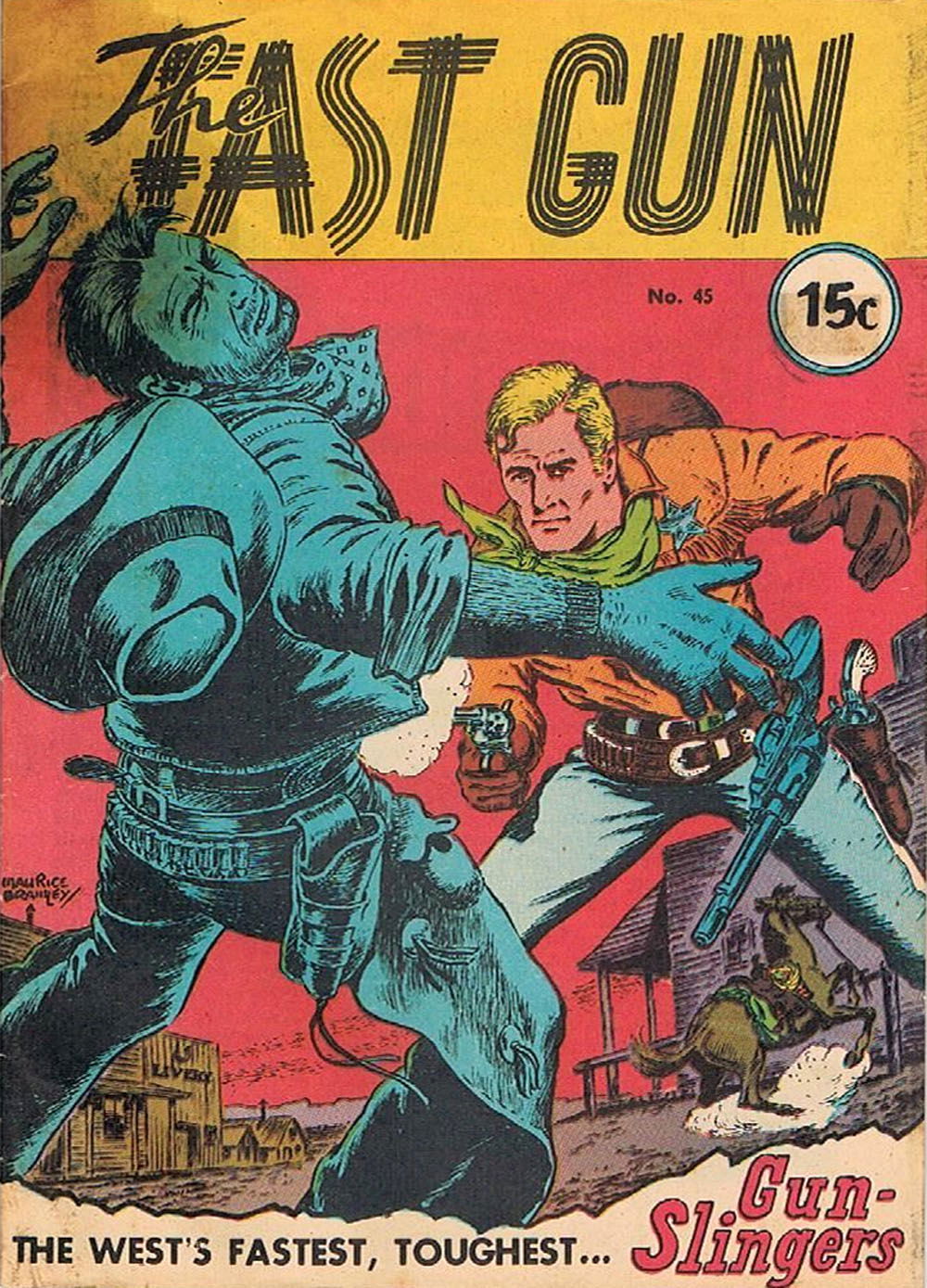 The Fast Gun (Yaffa/Page, 1967? series) #45 (September 1970)