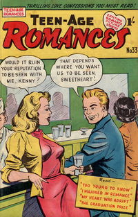 Teen-Age Romances (Barmor) #33 (November 1953?)