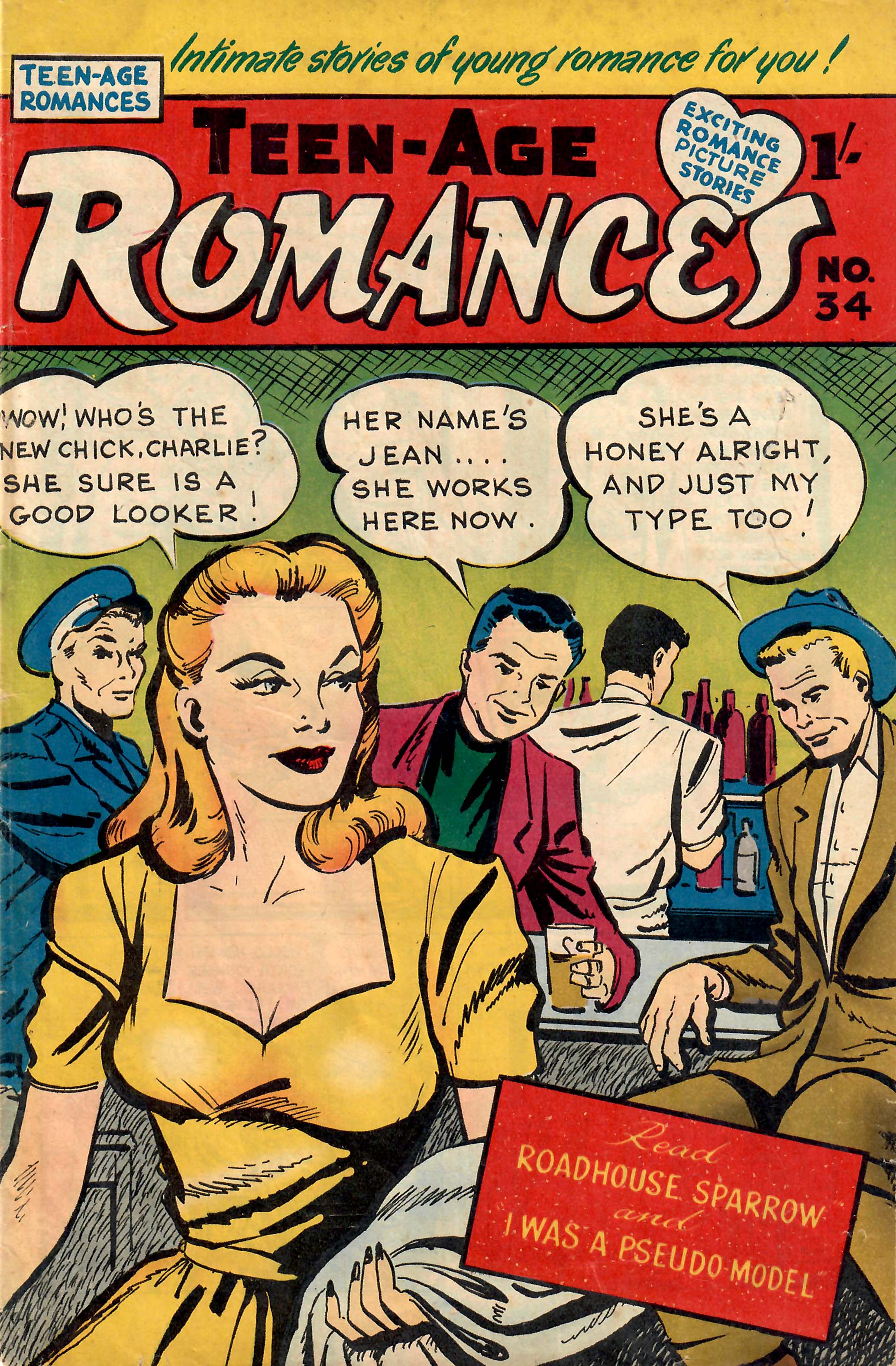 Teen-Age Romances (Barmor, 1951? series) #34 ([December 1953?])