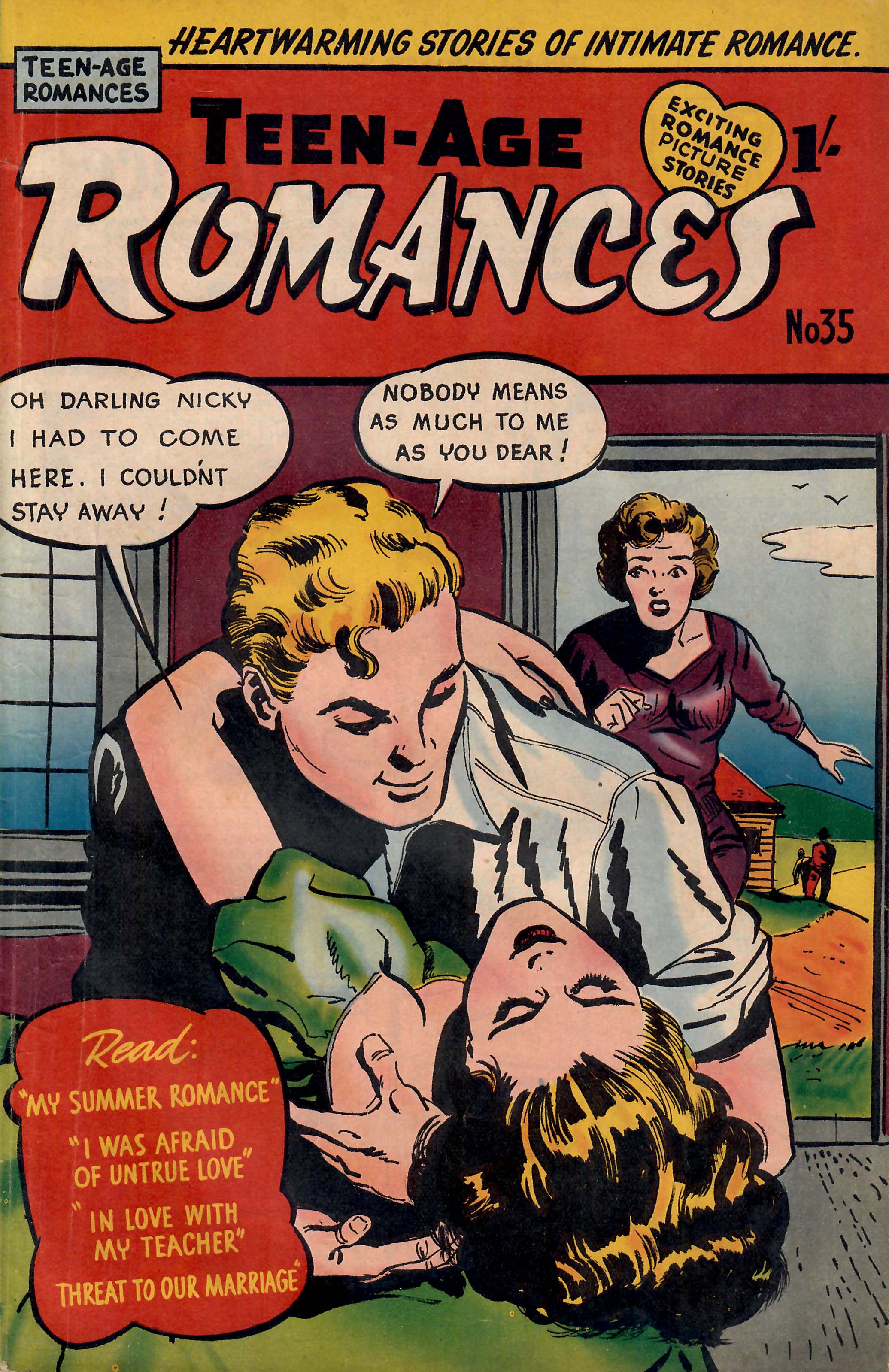 Teen-Age Romances (Barmor, 1951? series) #35 ([January 1954?])