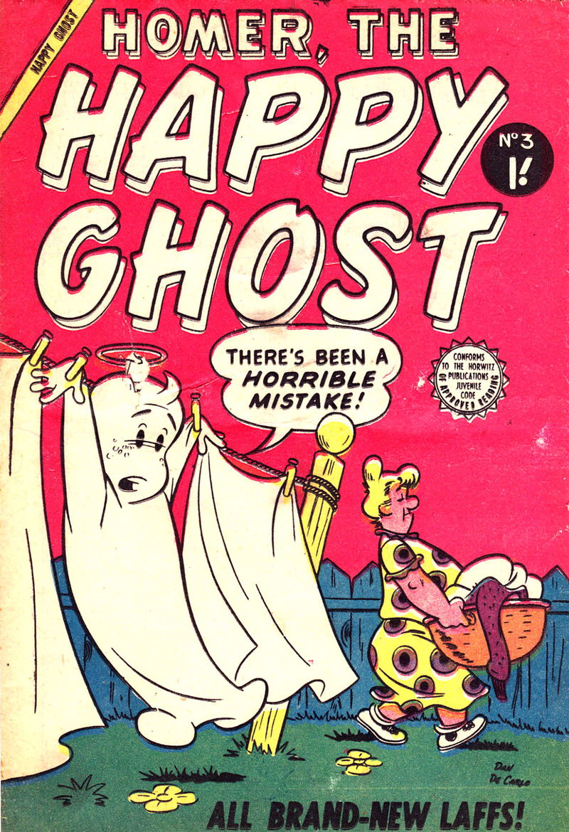 Homer, the Happy Ghost (Horwitz, 1956 series) #3 ([1956?])