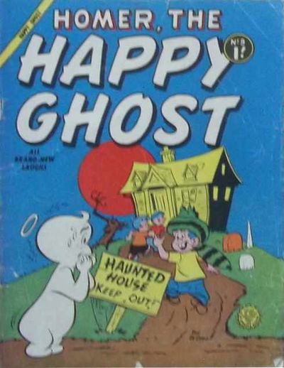 Homer, the Happy Ghost (Horwitz, 1956 series) #9 [September 1956?]