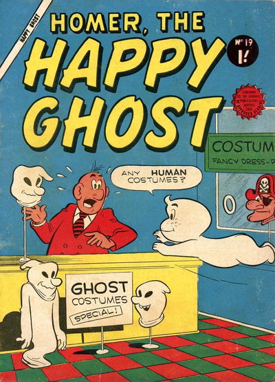 Homer, the Happy Ghost (Horwitz, 1956 series) #19 [1957?]