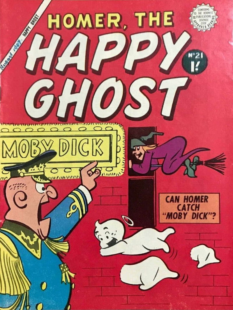 Homer, the Happy Ghost (Horwitz, 1956 series) #21 ([September 1957?])