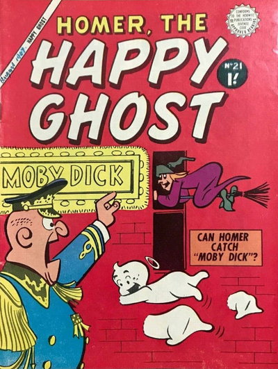 Homer, the Happy Ghost  #21 ([September 1957?])