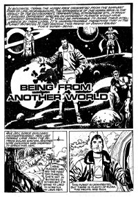 Johnny Galaxy and the Space Patrol (Colour Comics, 1966 series) #1 — Being From Another World (page 1)