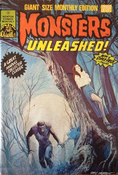 Monsters Unleashed! (Newton, 1975? series) #2 February 1976