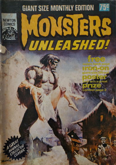 Monsters Unleashed! (Newton, 1975? series) #3 March 1976