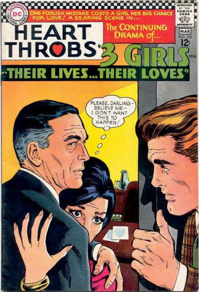 Heart Throbs (DC, 1957 series) #106 February-March 1967