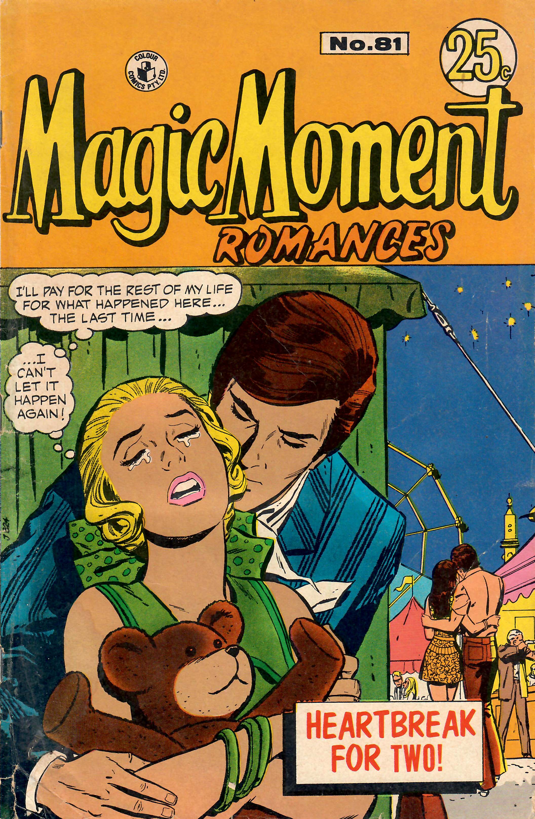 Magic Moment Romances (Colour Comics, 1957 series) #81 ([October 1970?])