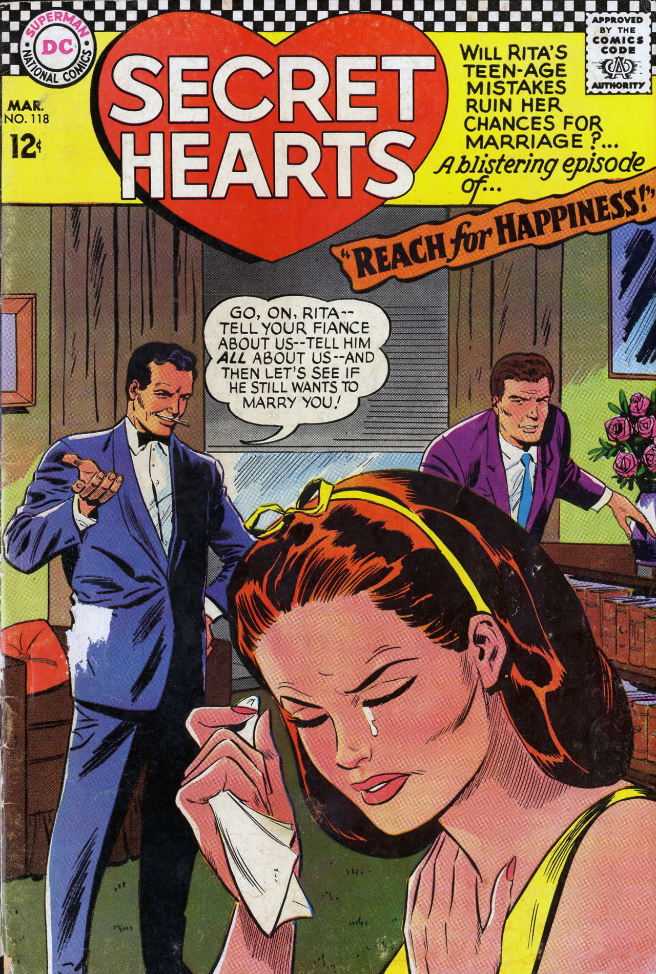 Secret Hearts (DC, 1949 series) #118 (March 1967)
