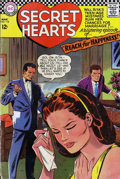 Secret Hearts (DC, 1949 series) #118 (March 1967)