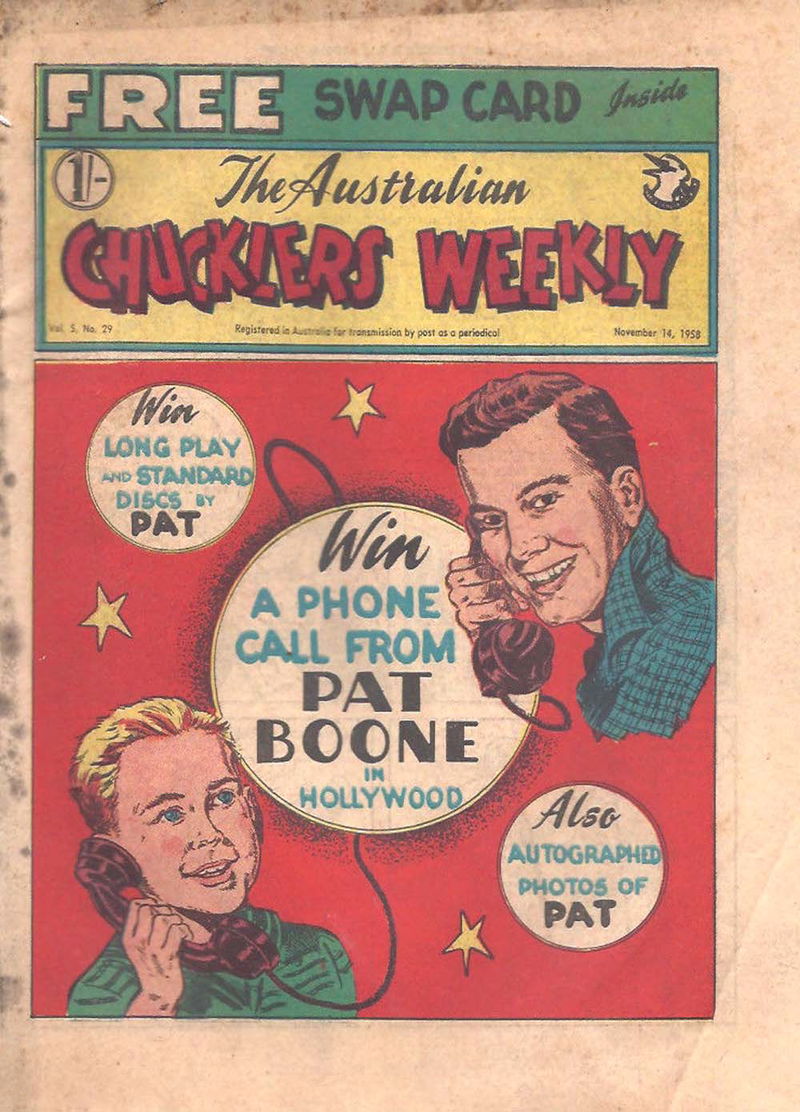 The Australian Chucklers Weekly (Molly Dye, 1959? series) v5#29 (14 November 1958)