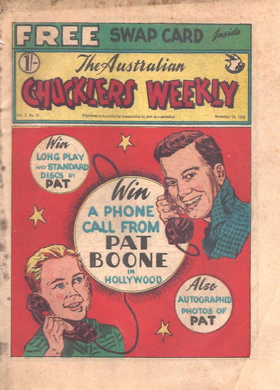 The Australian Chucklers Weekly  v5#29 (14 November 1958)