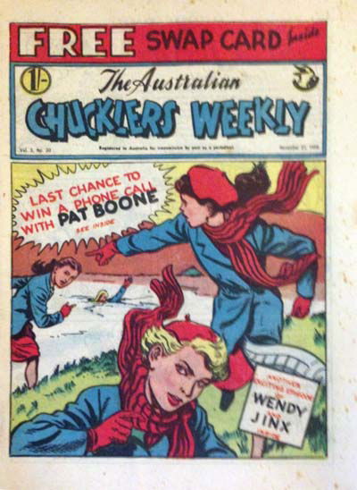 The Australian Chucklers Weekly (Molly Dye, 1959? series) v5#30 (21 November 1958)