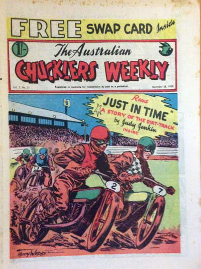 The Australian Chucklers Weekly  v5#31 (28 November 1958)