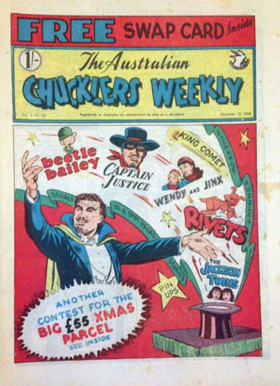 The Australian Chucklers Weekly  v5#33 (12 December 1958)