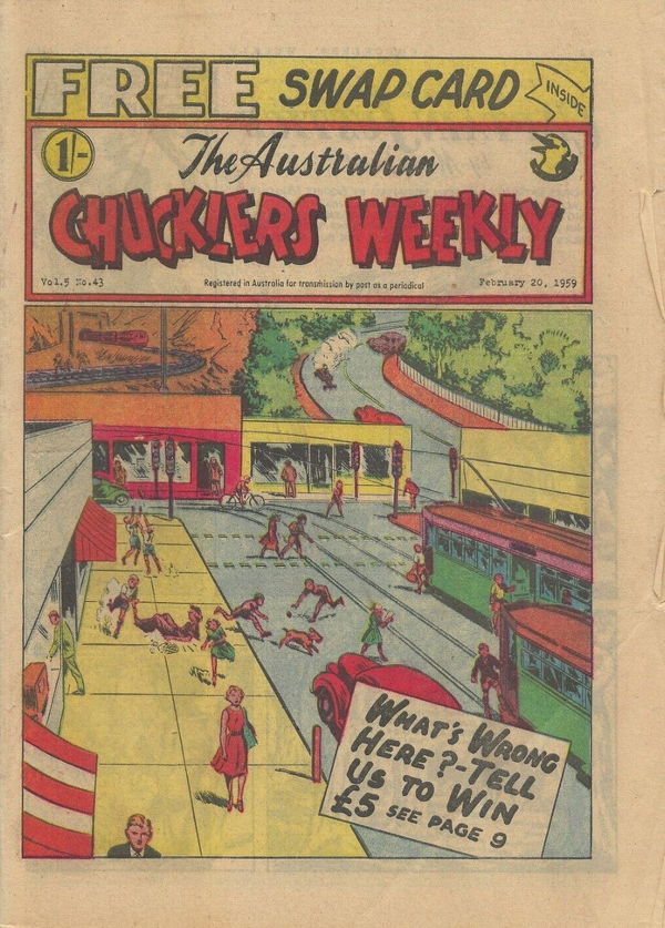 The Australian Chucklers Weekly (Molly Dye, 1959? series) v5#43 (20 February 1959)