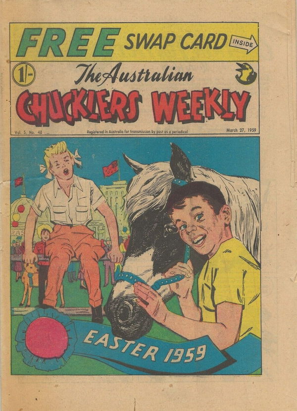 The Australian Chucklers Weekly (Molly Dye, 1959? series) v5#48 (27 March 1959)