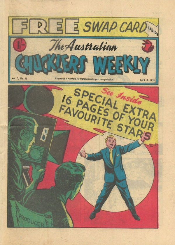 The Australian Chucklers Weekly (Molly Dye, 1959? series) v5#49 (3 April 1959)