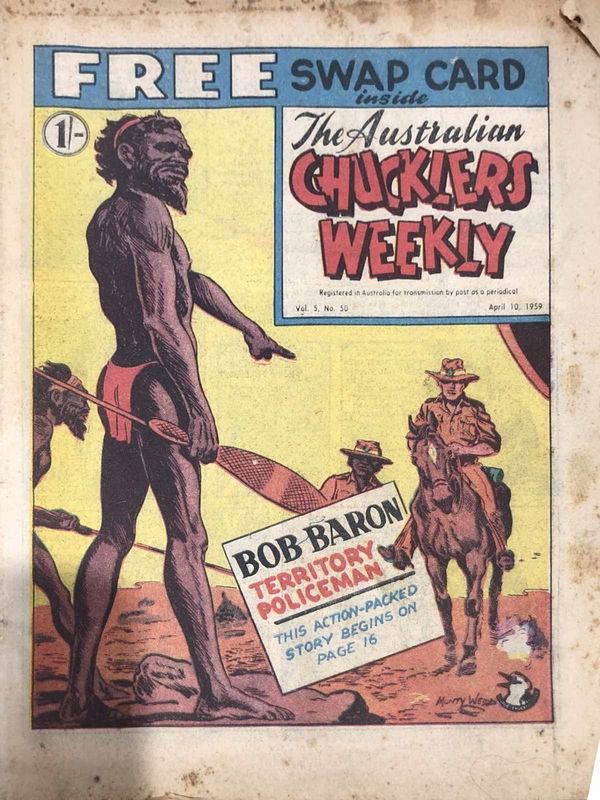 The Australian Chucklers Weekly (Molly Dye, 1959? series) v5#50 (10 April 1959)