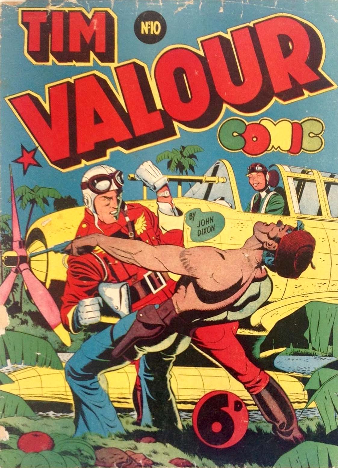 Tim Valour Comic (Edwards, 1948 series) #10 — Tim Valour Comic ([December 1949?])