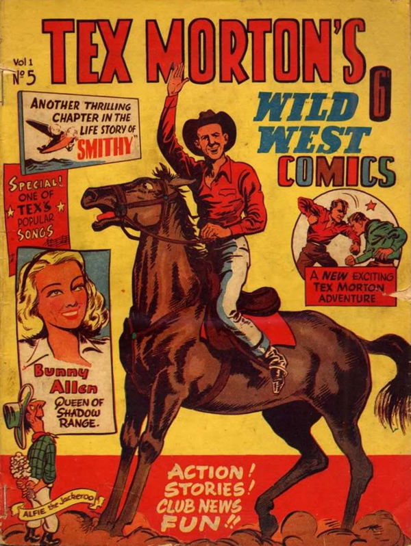 Tex Morton's Wild West Comics (Allied, 1948 series) v1#5 ([May 1948?])