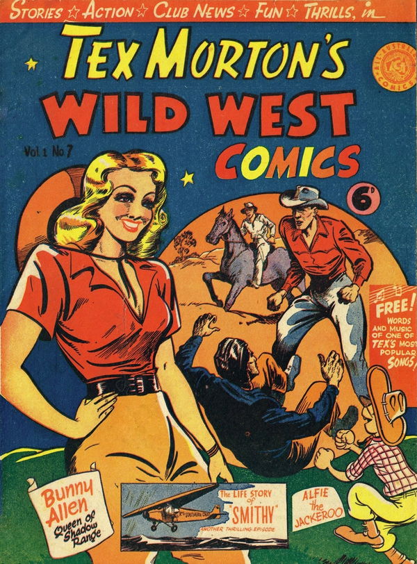 Tex Morton's Wild West Comics (Allied, 1948 series) v1#7 ([July 1948?])