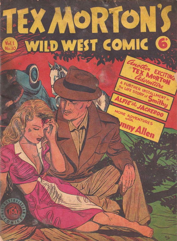 Tex Morton's Wild West Comics (Allied, 1948 series) v1#10 ([October 1948?])