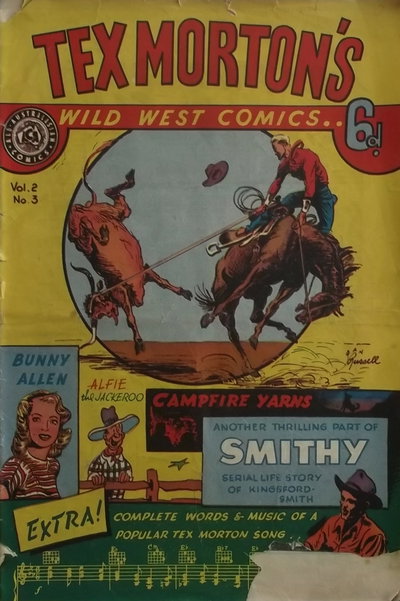 Tex Morton's Wild West Comics  v2#3 ([October 1949?])