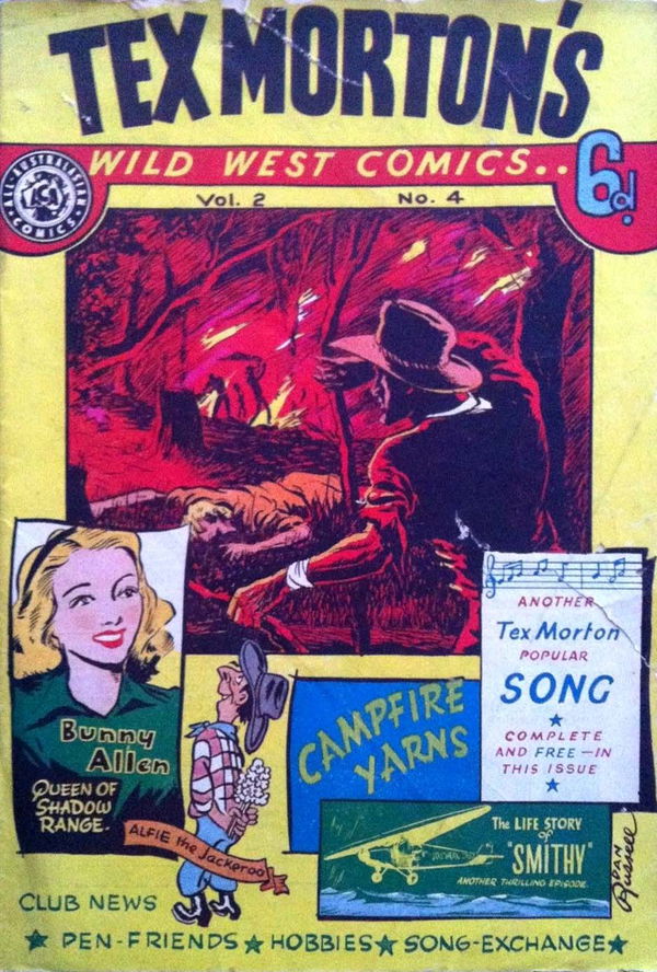 Tex Morton's Wild West Comics (Allied, 1948 series) v2#4 (November 1949)