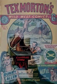 Tex Morton's Wild West Comics (Allied, 1947 series) v2#7 — Untitled