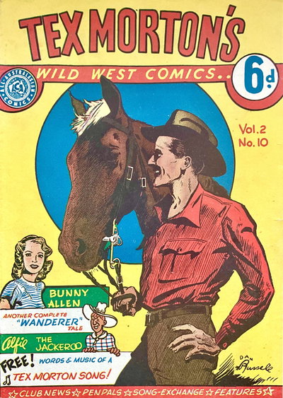 Tex Morton's Wild West Comics  v2#10 ([May 1950?])