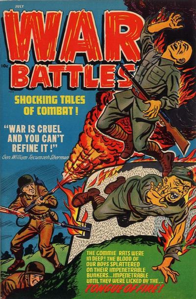 War Battles  #5 (July 1952)