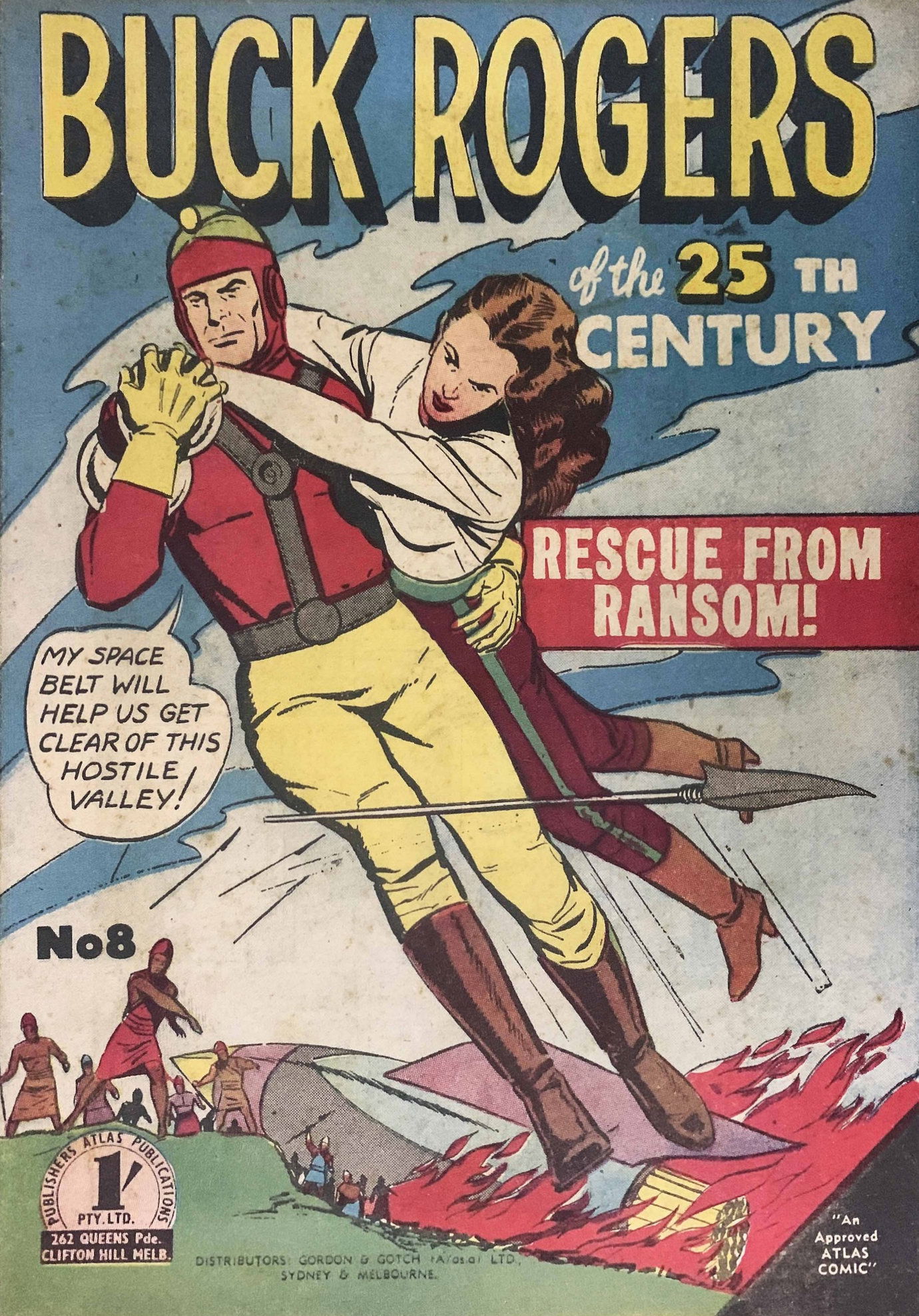 Buck Rogers of the 25th Century (Atlas, 1954? series) #8 ([February 1958?])