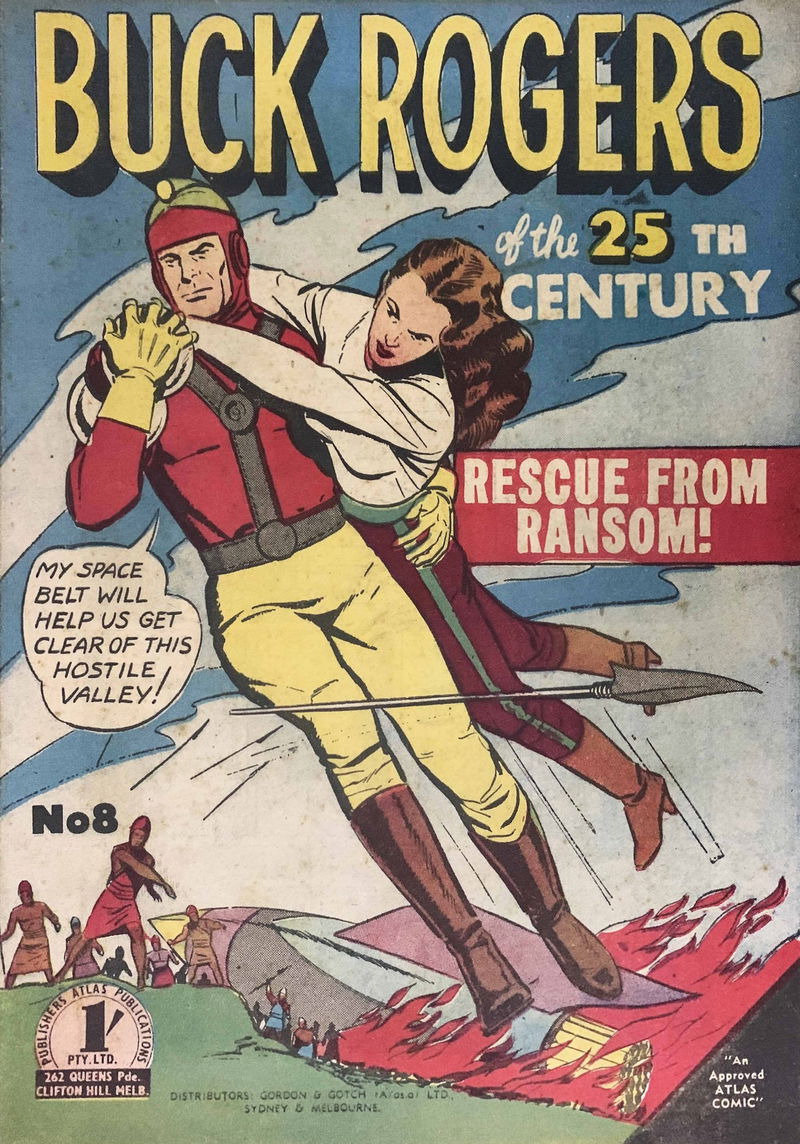 Buck Rogers of the 25th Century (Atlas, 1954? series) #8 ([February 1958?])