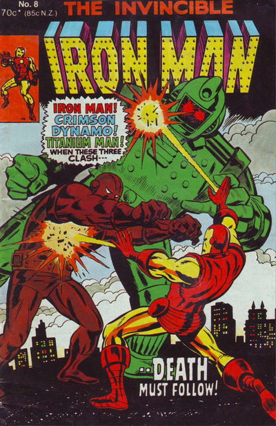 The Invincible Iron Man (Yaffa/Page, 1977 series) #8 November 1979